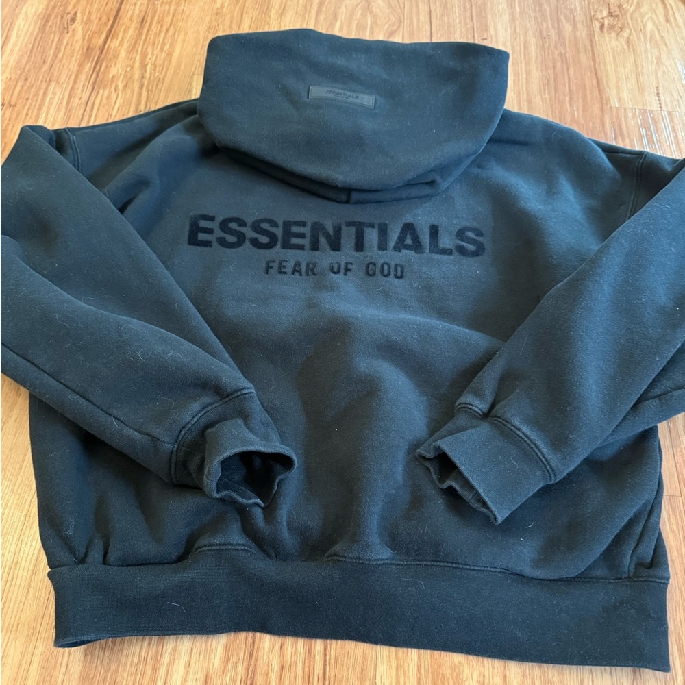 Essentials Black Men's Sweater